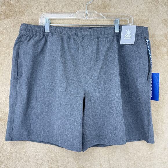 Chubbies The Athlounger Shorts Mens 2XL Gray 5.5 Inseam Monkeying Arounds Pocket - Picture 1 of 13